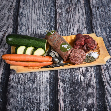 Mieszanka wołowo-rybna z warzywami